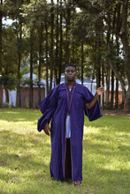 Load image into Gallery viewer, Purple Duo-Sleeved LOETO Kimono
