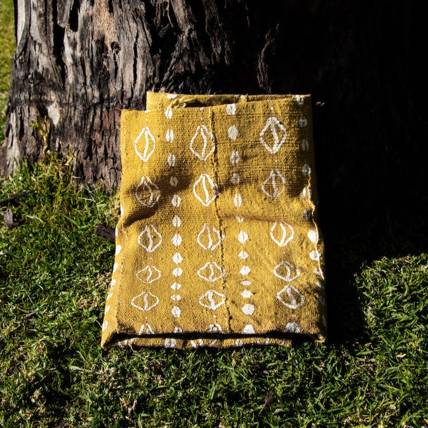 Yellow Patterned Cloth