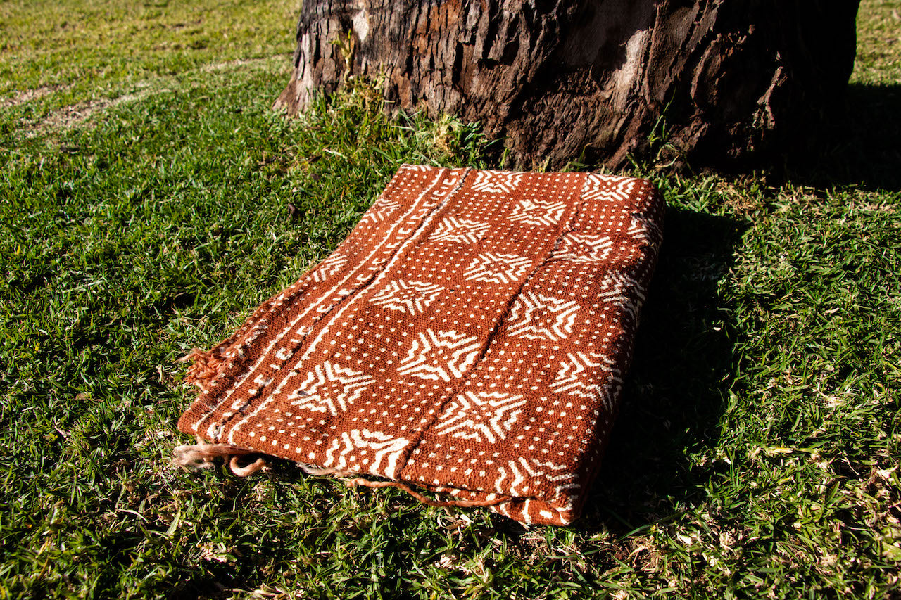 Red Patterned Cloth