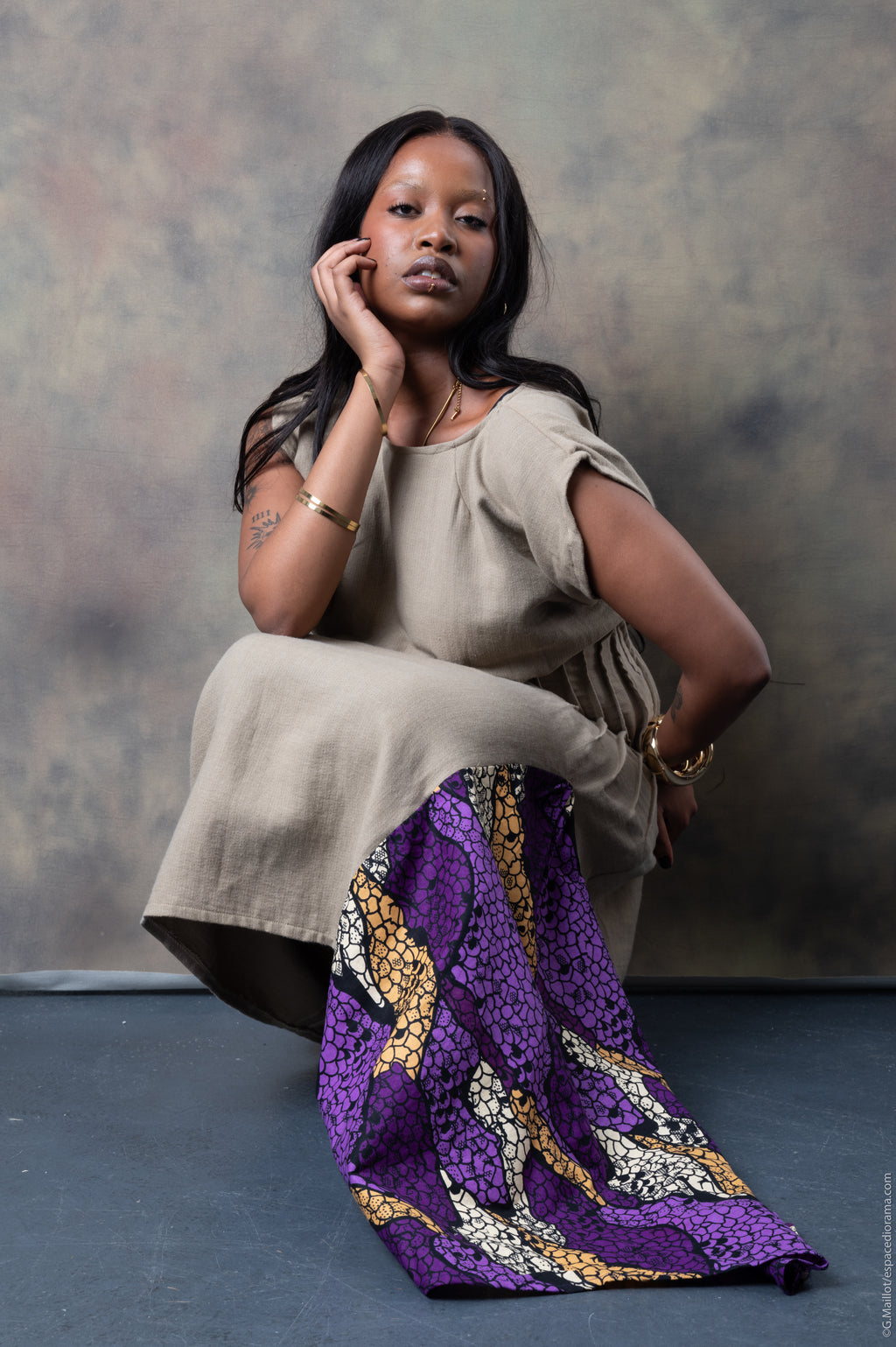 The Sahara Bloom Dress