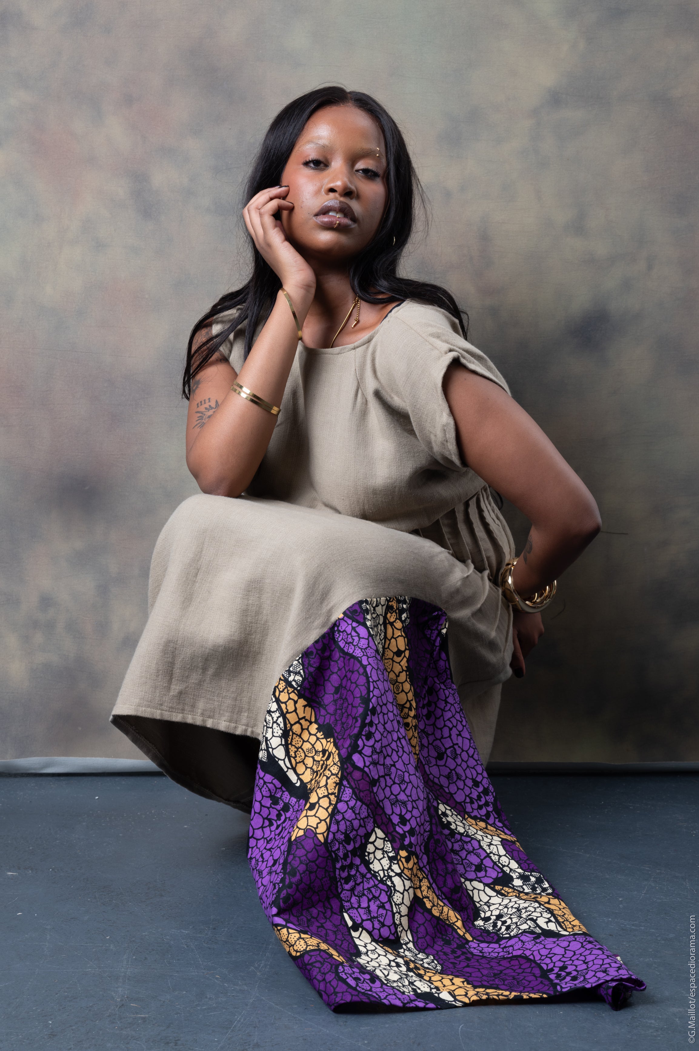 The Sahara Bloom Dress