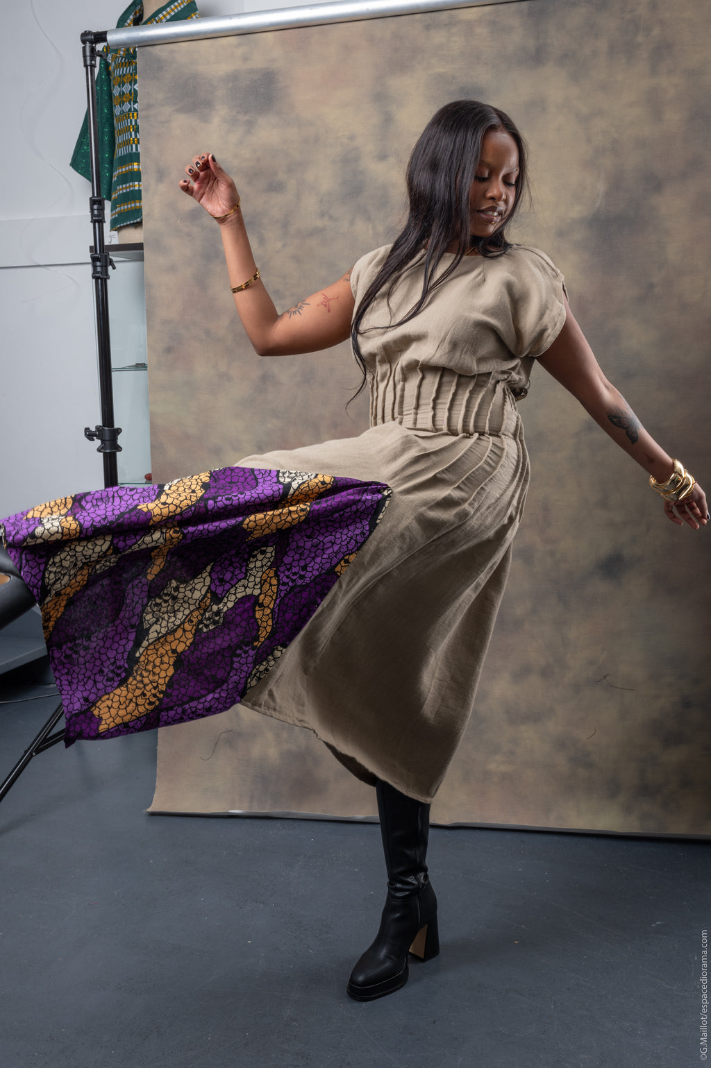 The Sahara Bloom Dress