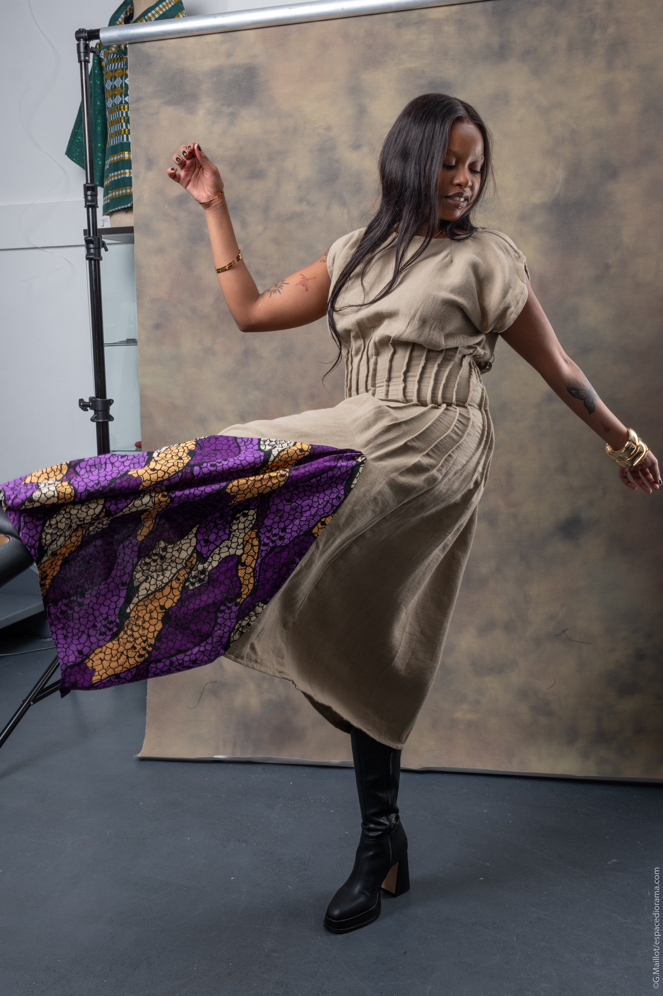 The Sahara Bloom Dress