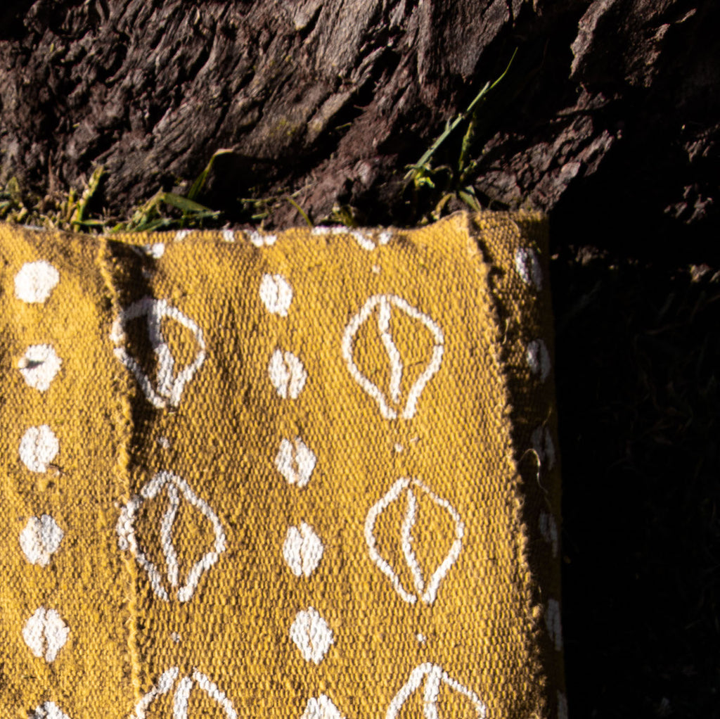 Yellow Patterned Cloth