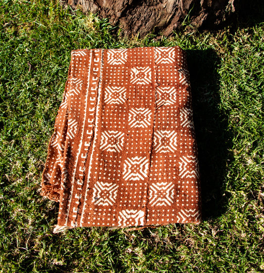 Red Patterned Cloth
